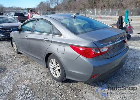 2014 Hyundai Sonata Gls z USA, uszkodzony, nr VIN 5NPEB4AC0EH877825
